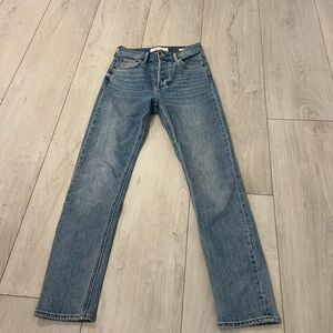 Denim Forum the yoko high rise slim women jeans size 24